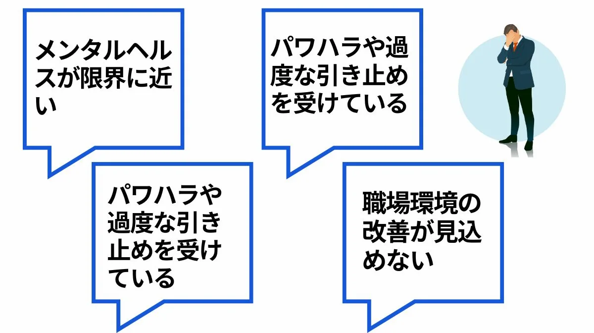 4．退職代行を使うべき人の特徴